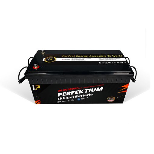 Perfektium PB lítium akkumulátor 25.6V 100Ah Smart BMS-el és Bluetooth-al