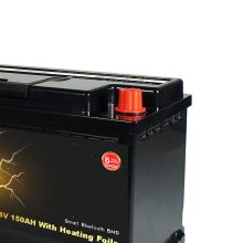 Perfektium PF ülés alatti lítium akkumulátor 12.8V 100Ah Smart BMS-Bluetooth-al és elektromos fűtőfóliával
