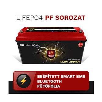 LiFePO4 akkumulátor PF sorozat