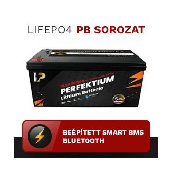 LiFePO4 akkumulátor PB sorozat